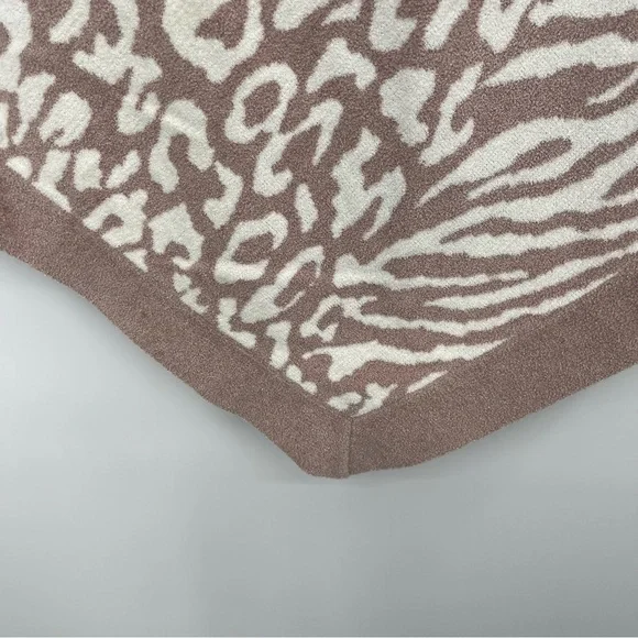 Barefoot Dreams Cozychic Ultra Lite Ocean Breeze Poncho Shawl Sweater - Picture 4 of 13